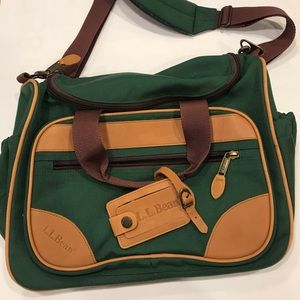LL Bean💚 Vintage Small Duffel Bag